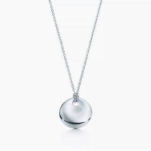Tiffany & Co. Elsa Peretti Sterling Silver Round Pendant